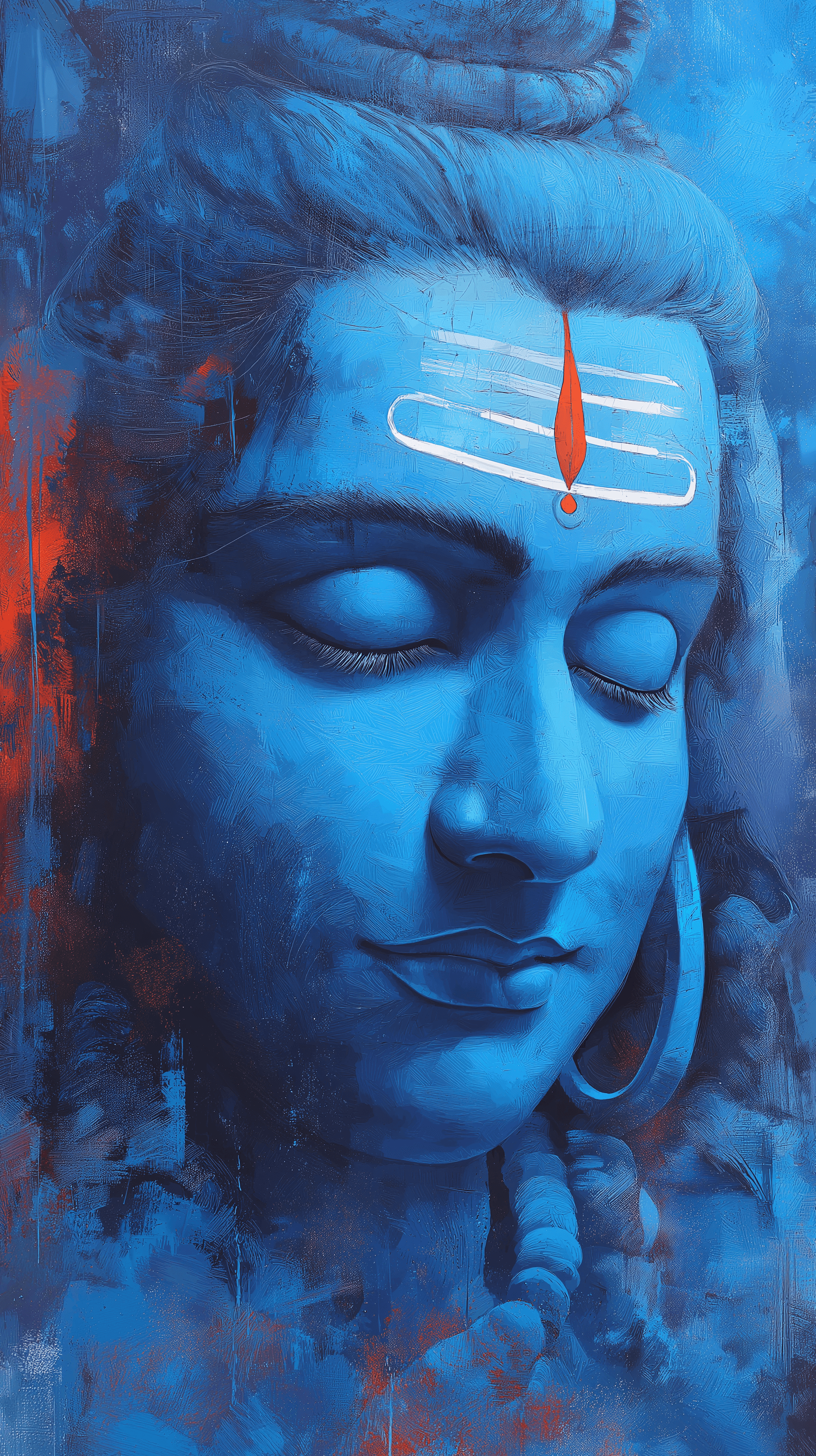 Shiva in Tranquil Stillness – The Silent Witness